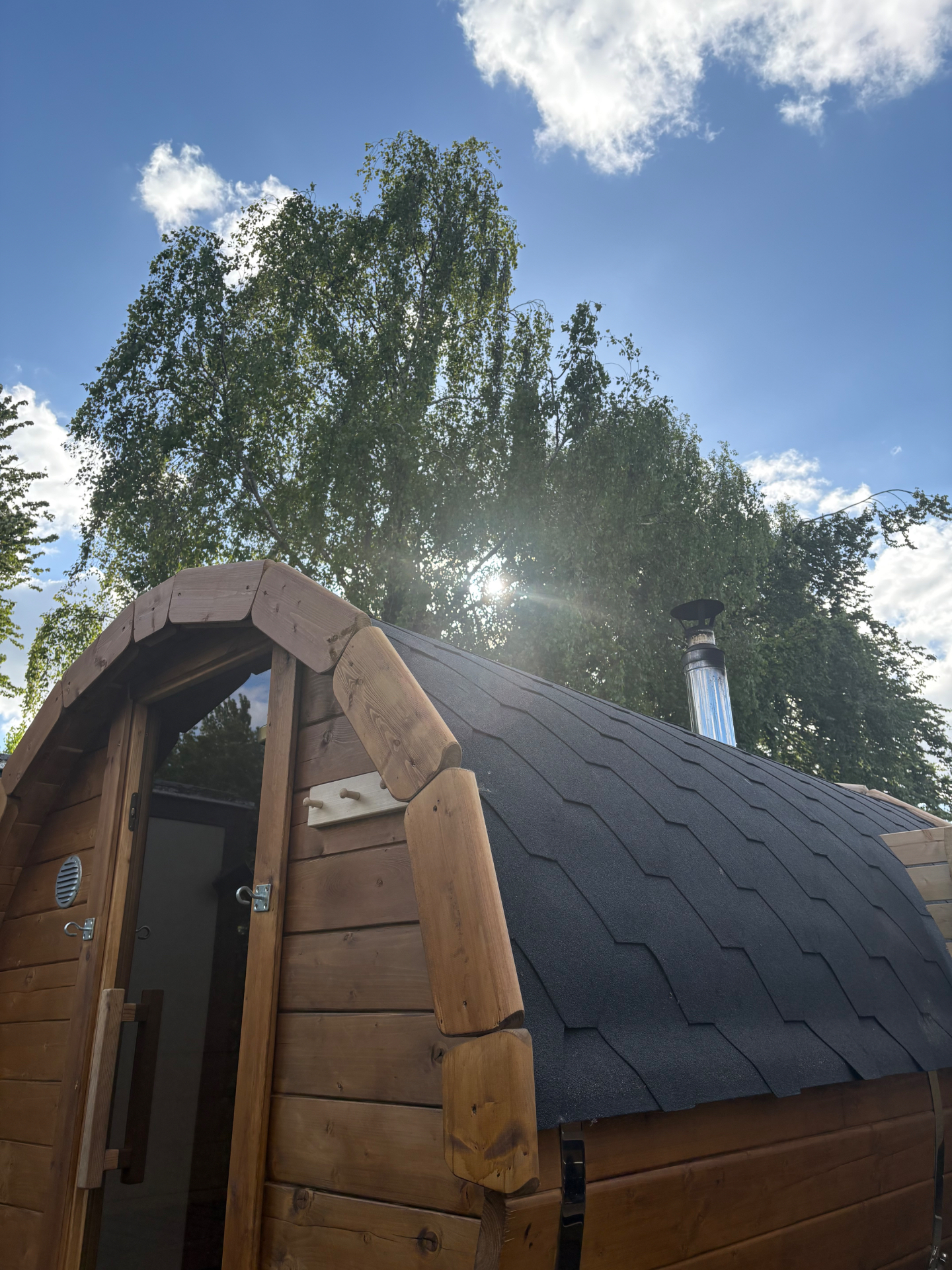 Wood-fired sauna and cold plunge in Templeogue, Dublin
